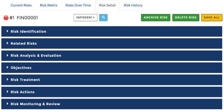Using the Enterprise Risk Register